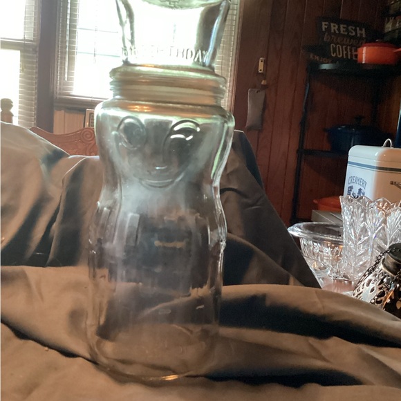 75th Anniversary Mr. Peanut Jar. Marbles would look awesome in this. - Picture 2 of 5